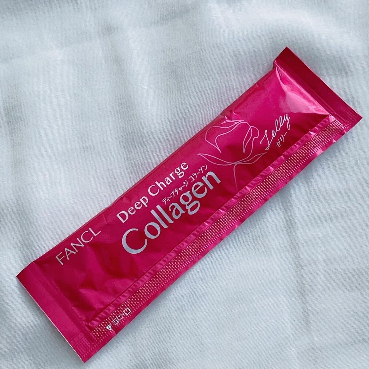 ディープチャージ  コラーゲン スティックゼリー/ファンケル/美容サプリメントを使ったクチコミ(4枚目)