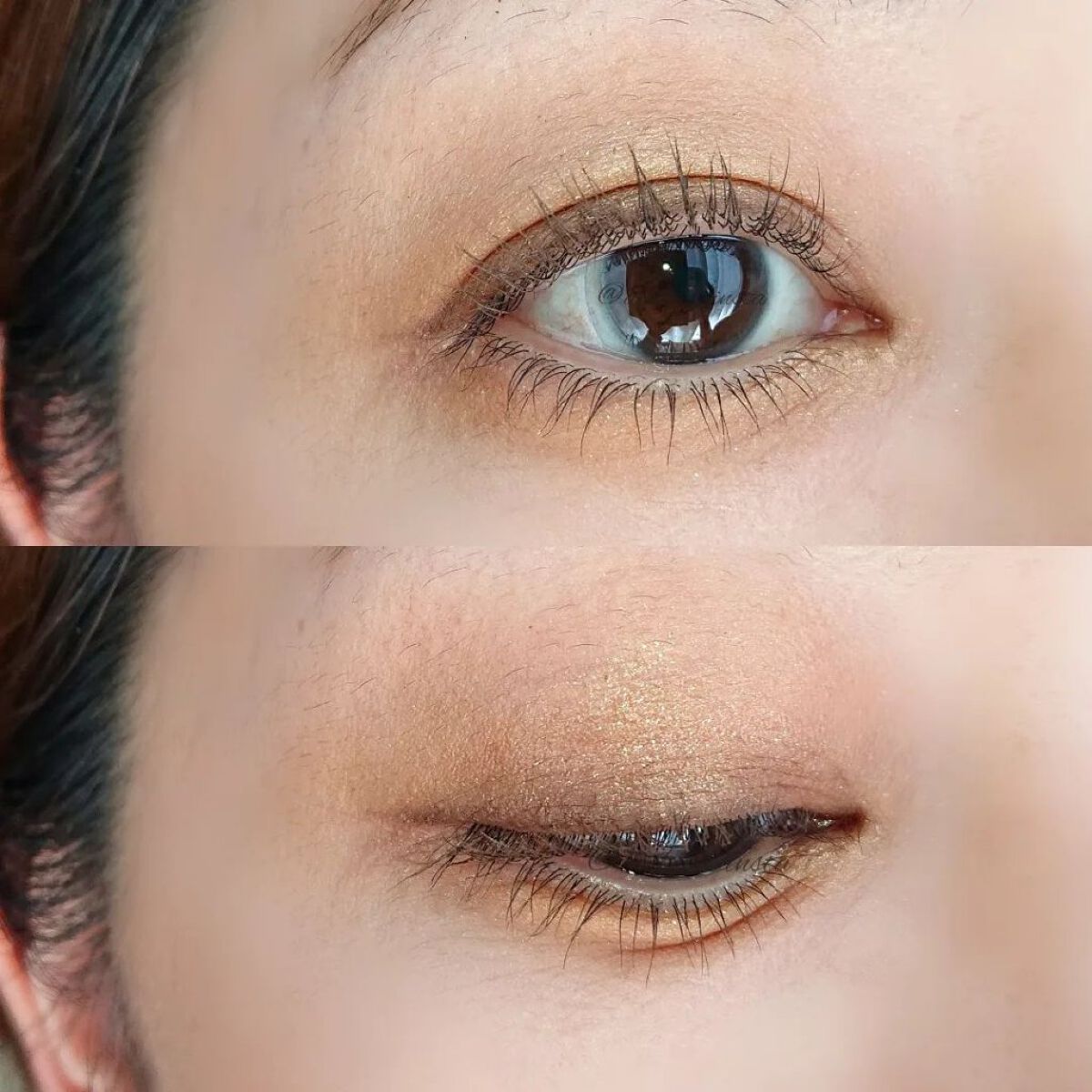 ディオールショウ 24Ｈ スティロ ウォータープルーフ 786 スパークリング ブラウン（生産終了）/Dior/ペンシルアイライナーを使ったクチコミ（3枚目）