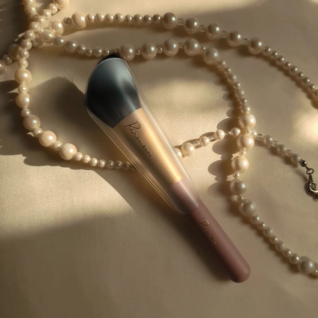 チークフィックスブラシ/Ririmew/メイクブラシを使ったクチコミ（2枚目）