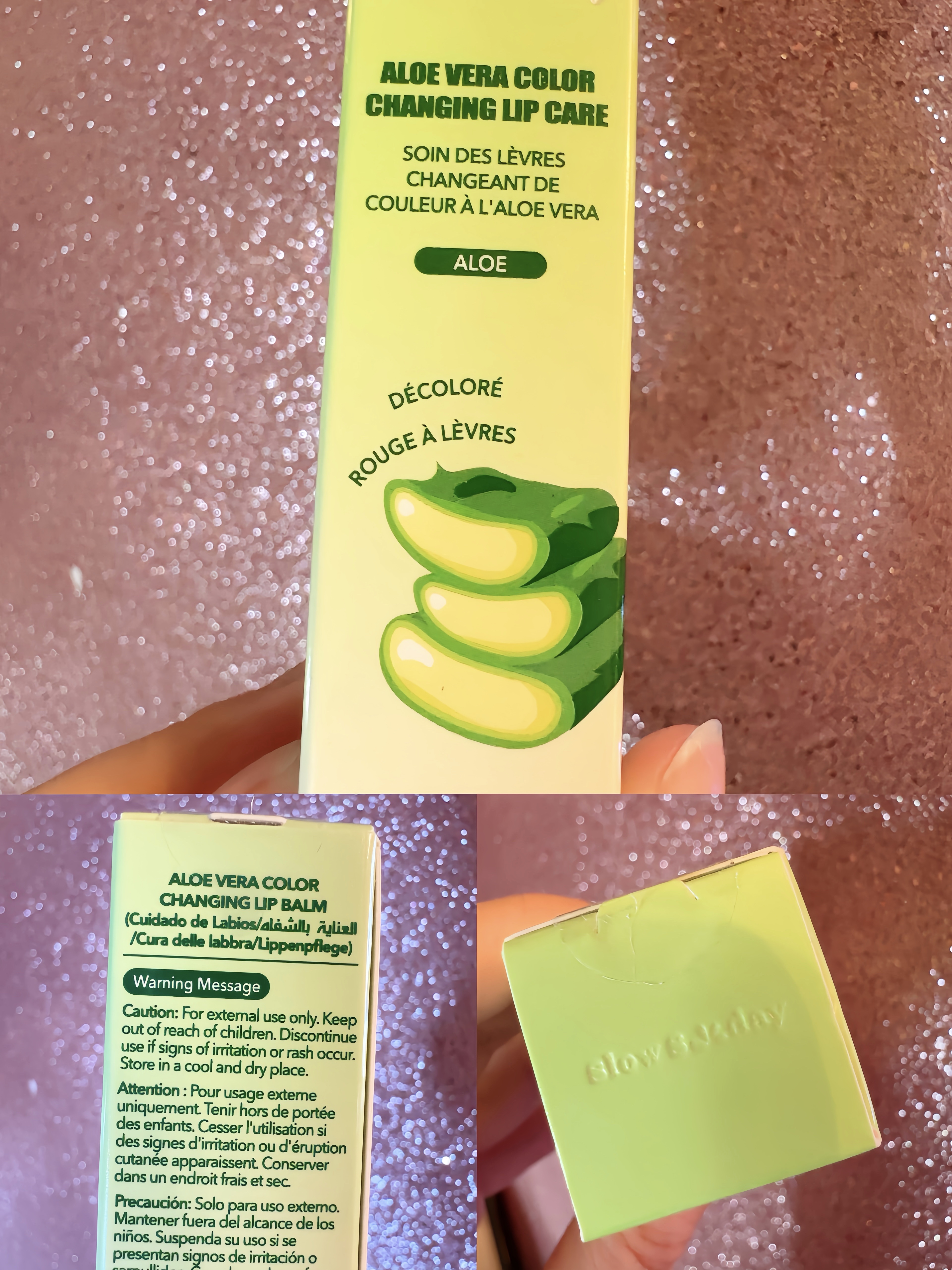 SHEIN Slow Sunday 変色リップケア