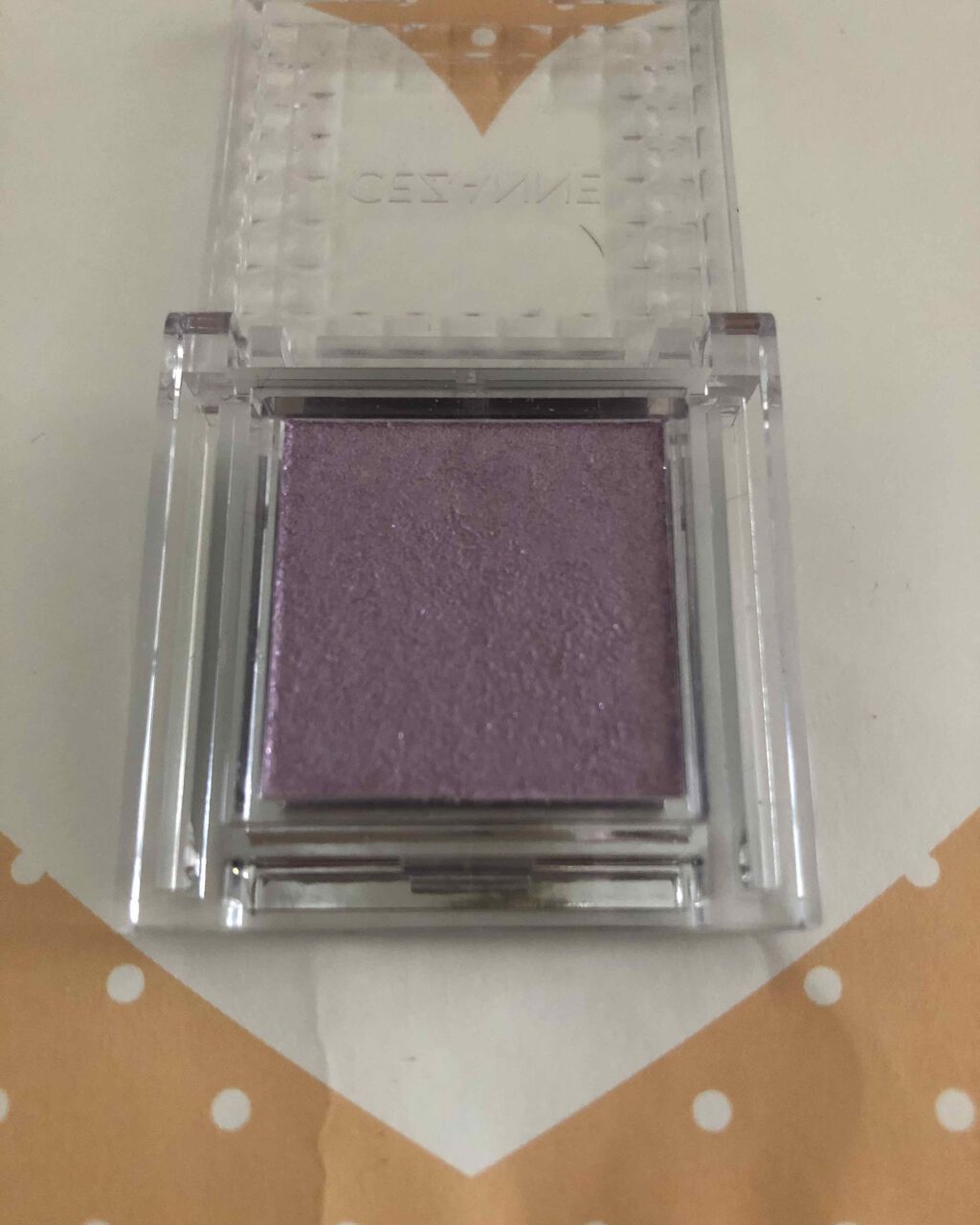 シングルカラーアイシャドウ/CEZANNE/単色アイシャドウを使ったクチコミ（2枚目）