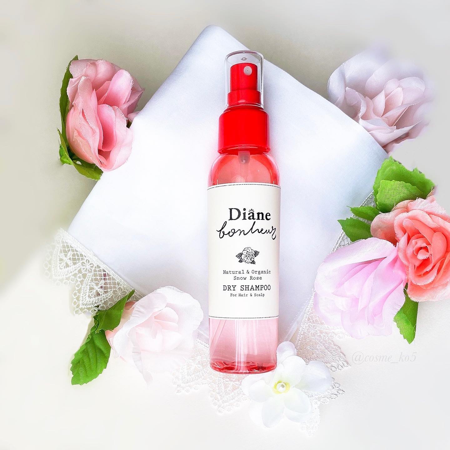 ダイアンボヌール ドライシャンプー スノーローズ/ダイアン/ドライシャンプーを使ったクチコミ（1枚目）