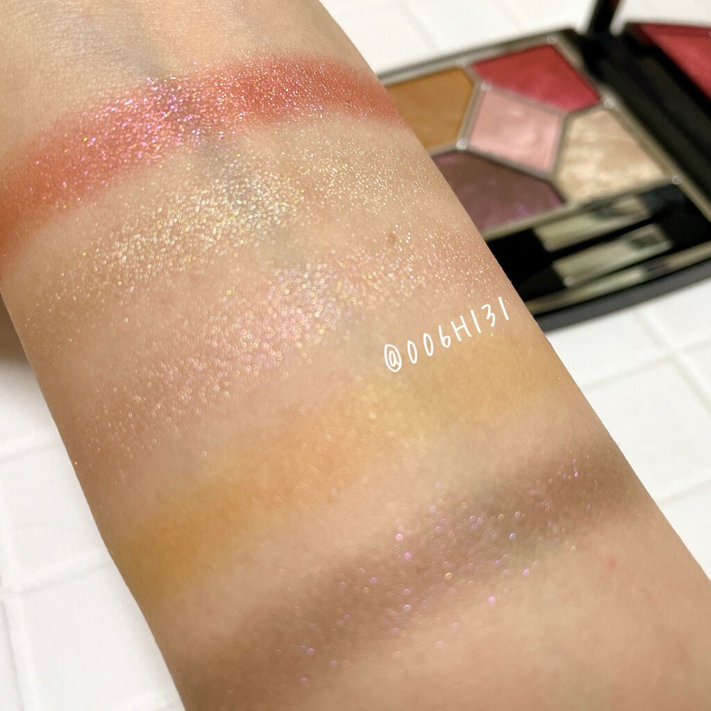 サンク クルール クチュール<バーズ オブ ア フェザー>/Dior/アイシャドウパレットを使ったクチコミ(6枚目)