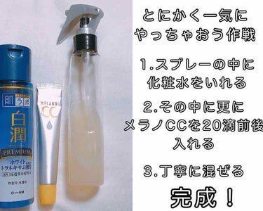 白潤プレミアム 薬用浸透美白化粧水/肌ラボ/化粧水を使ったクチコミ（3枚目）