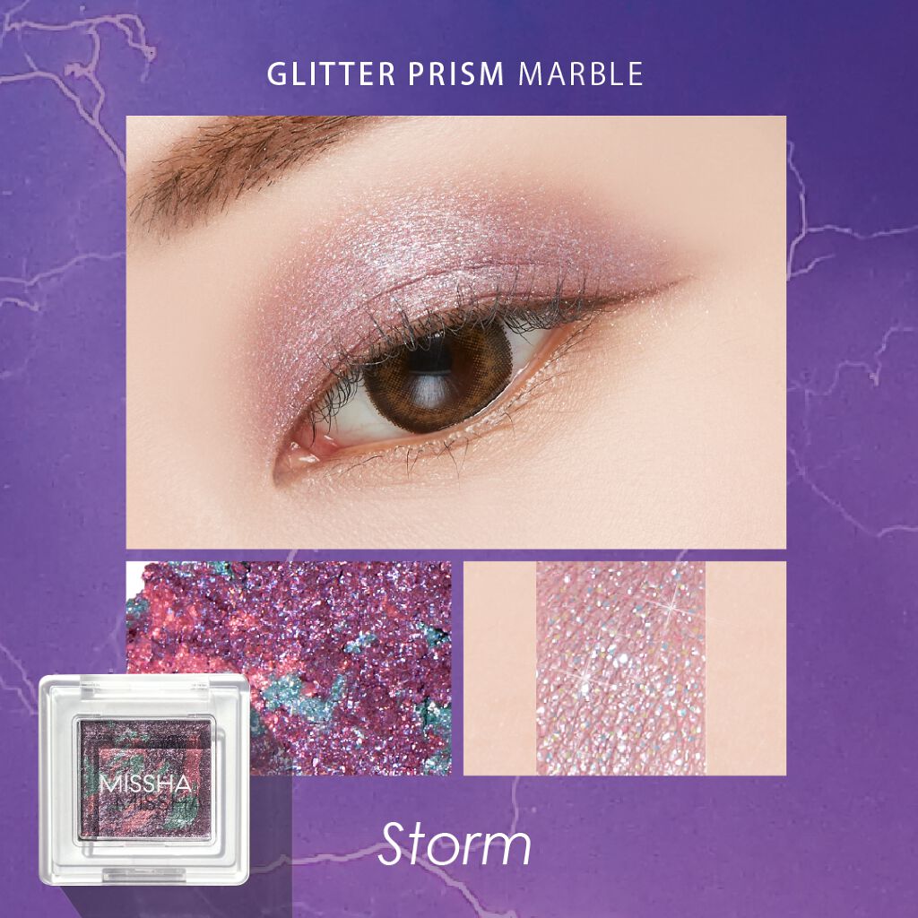 塗る宝石★MISSHAの人気グリッタープリズムシリーズにマーブルジェリー登場！（1枚目）