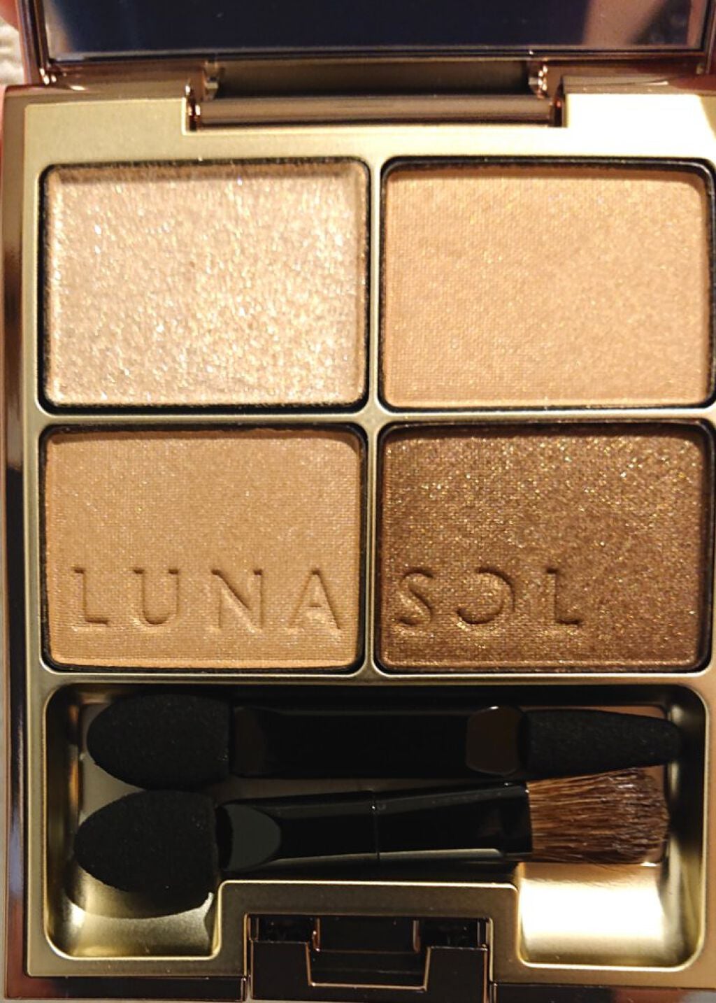 スキンモデリングアイズ/LUNASOL/アイシャドウパレットを使ったクチコミ(1枚目)