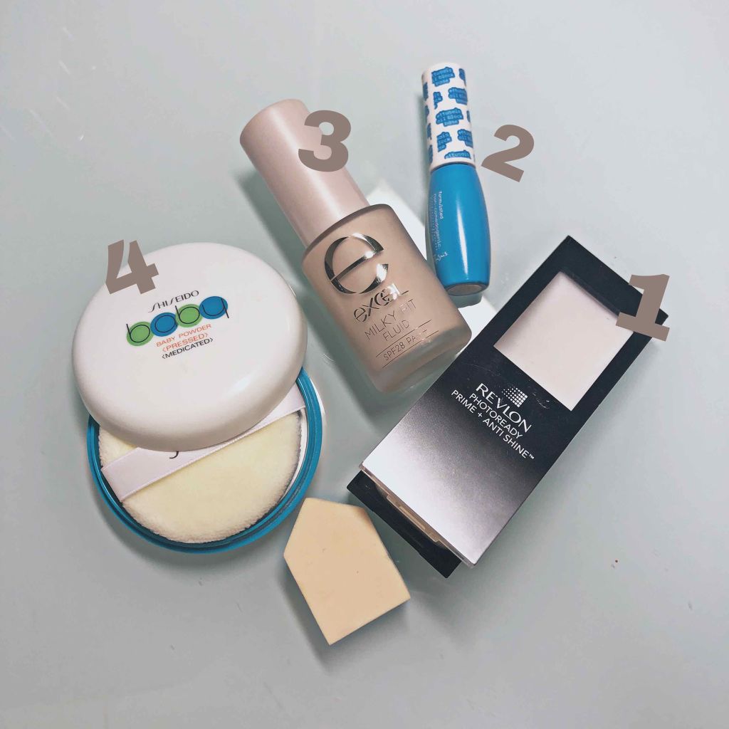 ミルキィフィットフルイド/excel/リキッドファンデーションを使ったクチコミ（1枚目）