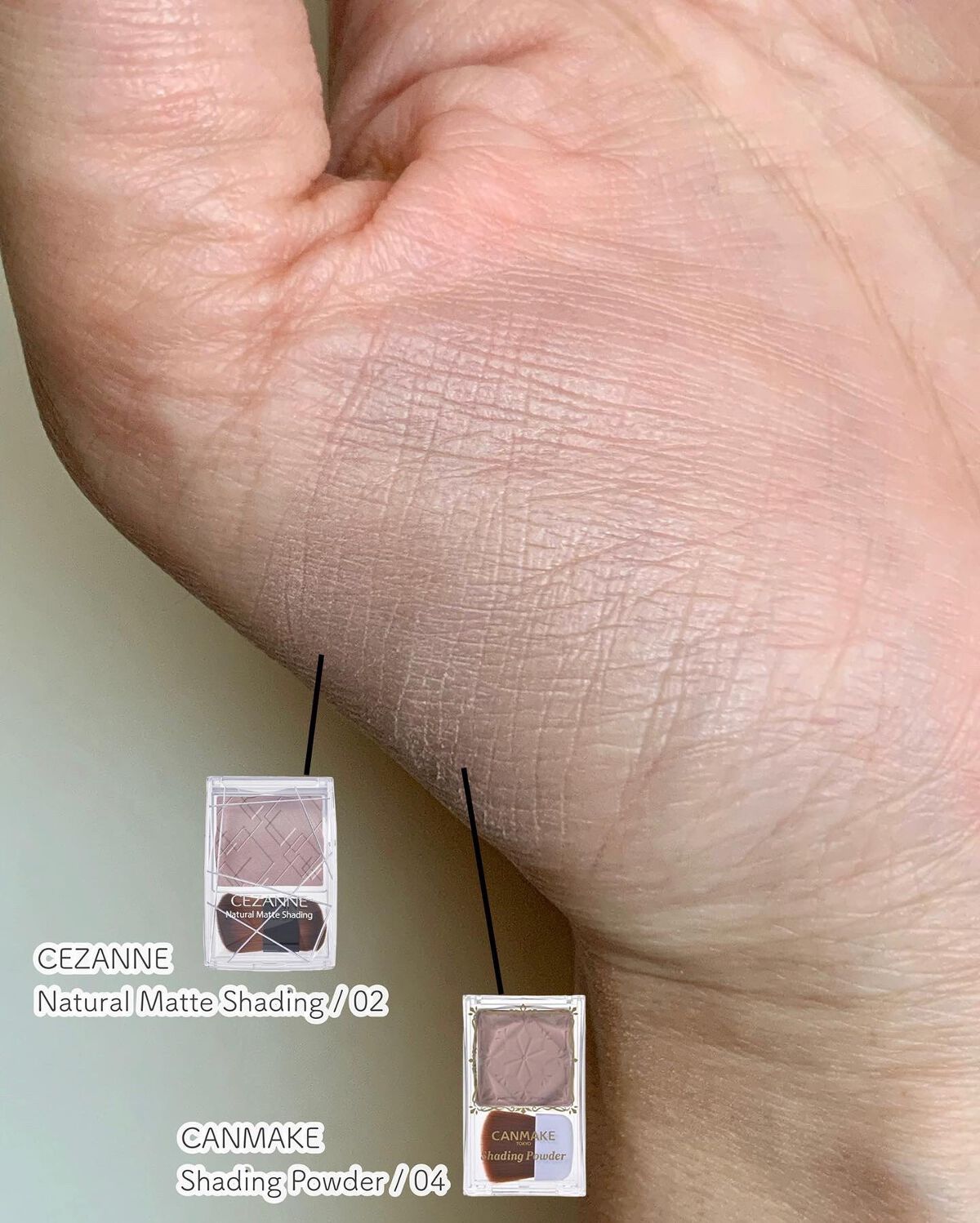 シェーディングパウダー/キャンメイク/シェーディングを使ったクチコミ（3枚目）
