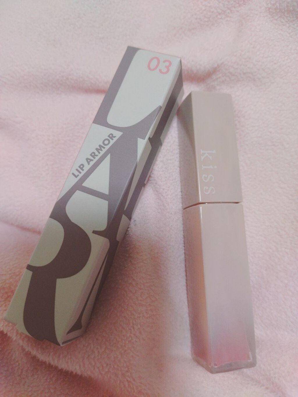 リップアーマー/KiSS/口紅を使ったクチコミ(4枚目)