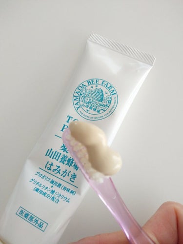 山田養蜂場のはみがき/アピセラピーコスメティクス/歯磨き粉を使ったクチコミ（2枚目）