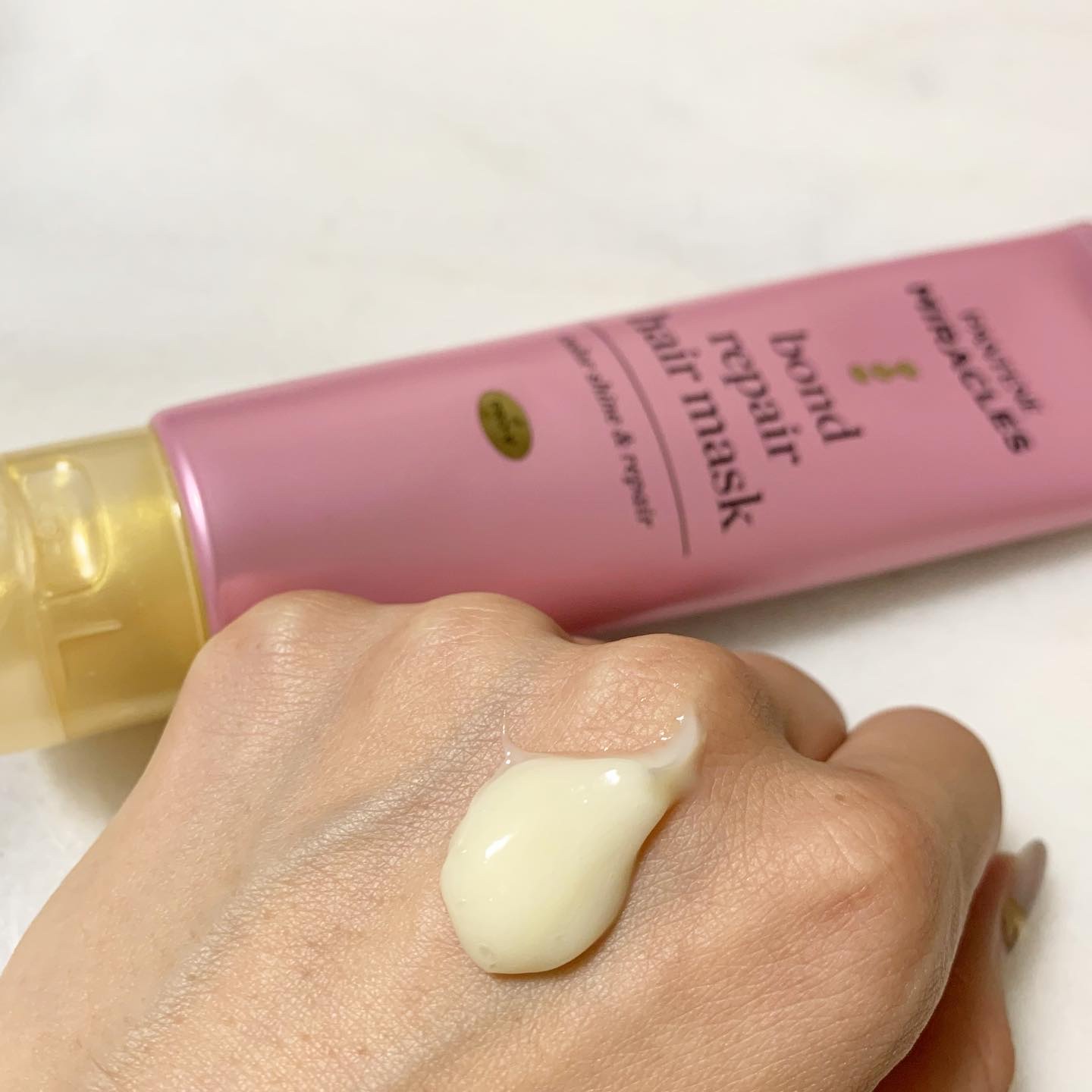 ボンドリペアシリーズ  カラーシャイン＆リペア  ヘアマスク/パンテーン/ヘアマスク・ヘアパックを使ったクチコミ（2枚目）