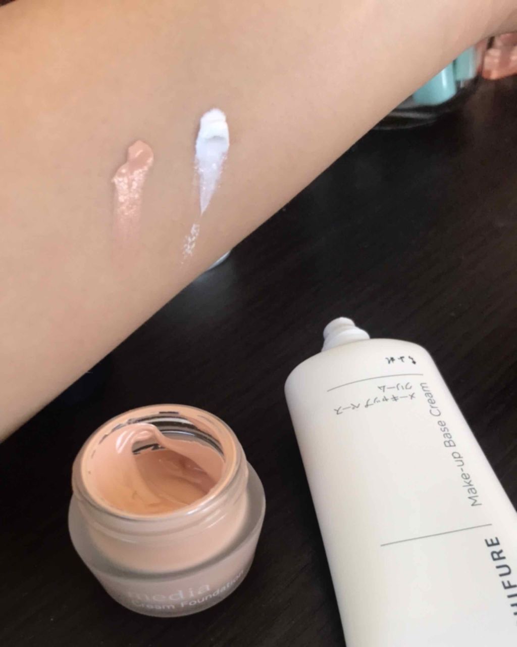 メーキャップ ベース クリーム/ちふれ/化粧下地を使ったクチコミ（2枚目）