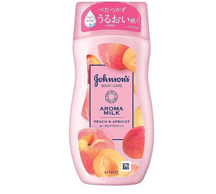 ラスティングモイスチャーアロマミルク  ピーチとアプリコットの香り/ジョンソンボディケア/ボディミルクを使ったクチコミ(1枚目)