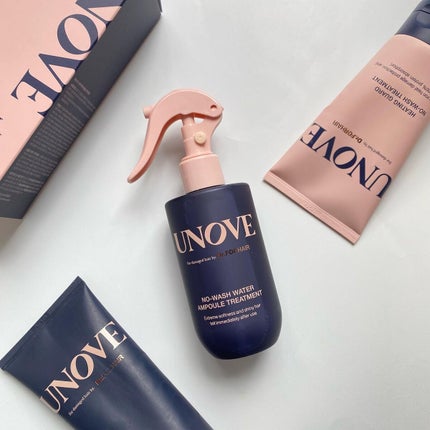 ノーウォッシュウォーターセラムトリートメント/UNOVE/ヘアトリートメントを使ったクチコミ(1枚目)