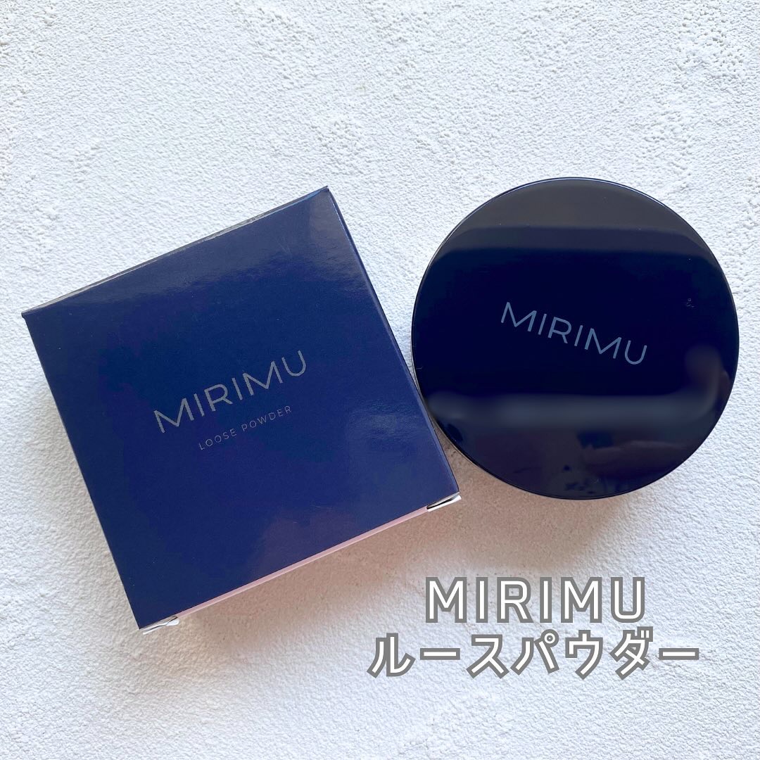 ルースパウダー ピンク/MIRIMU/ルースパウダーを使ったクチコミ（2枚目）