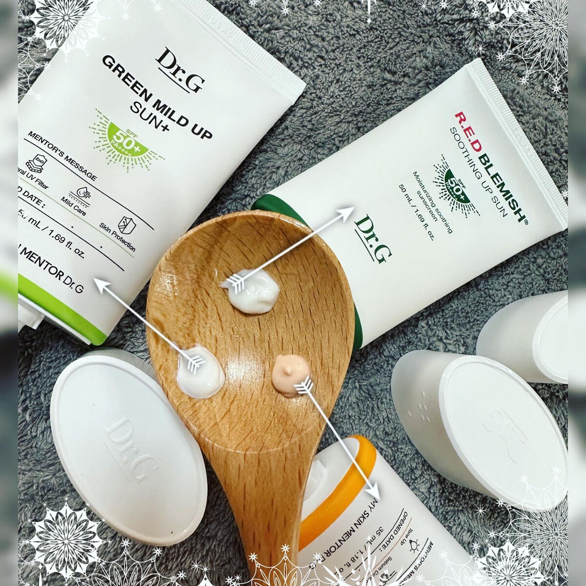 レッドブレミッシュスージングアップサン/Dr.G/日焼け止めクリームを使ったクチコミ（2枚目）