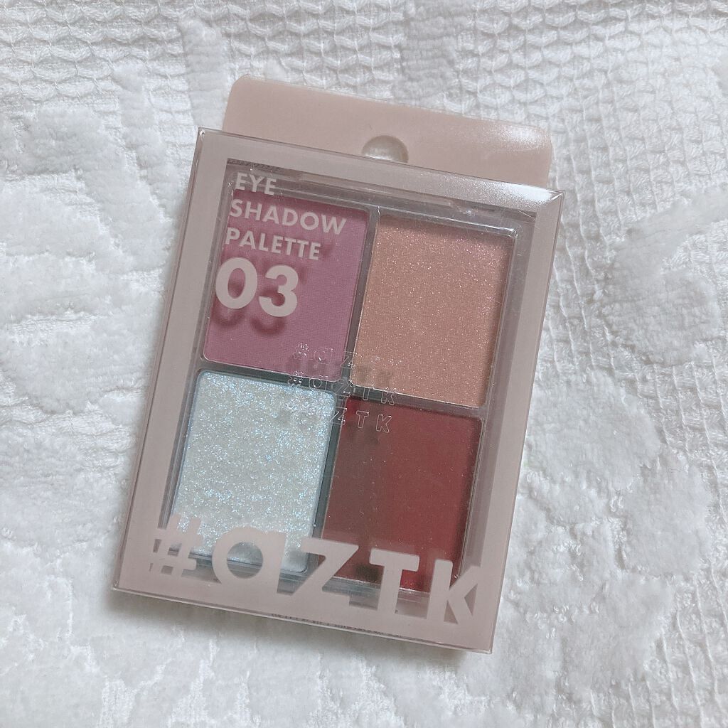 4色アイシャドウパレット/aZTK/アイシャドウパレットを使ったクチコミ（2枚目）