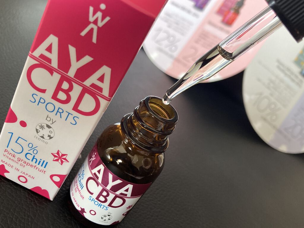 AYA CBD SPORTS by itoma Chill 15%/itoma/ボディオイルを使ったクチコミ（2枚目）