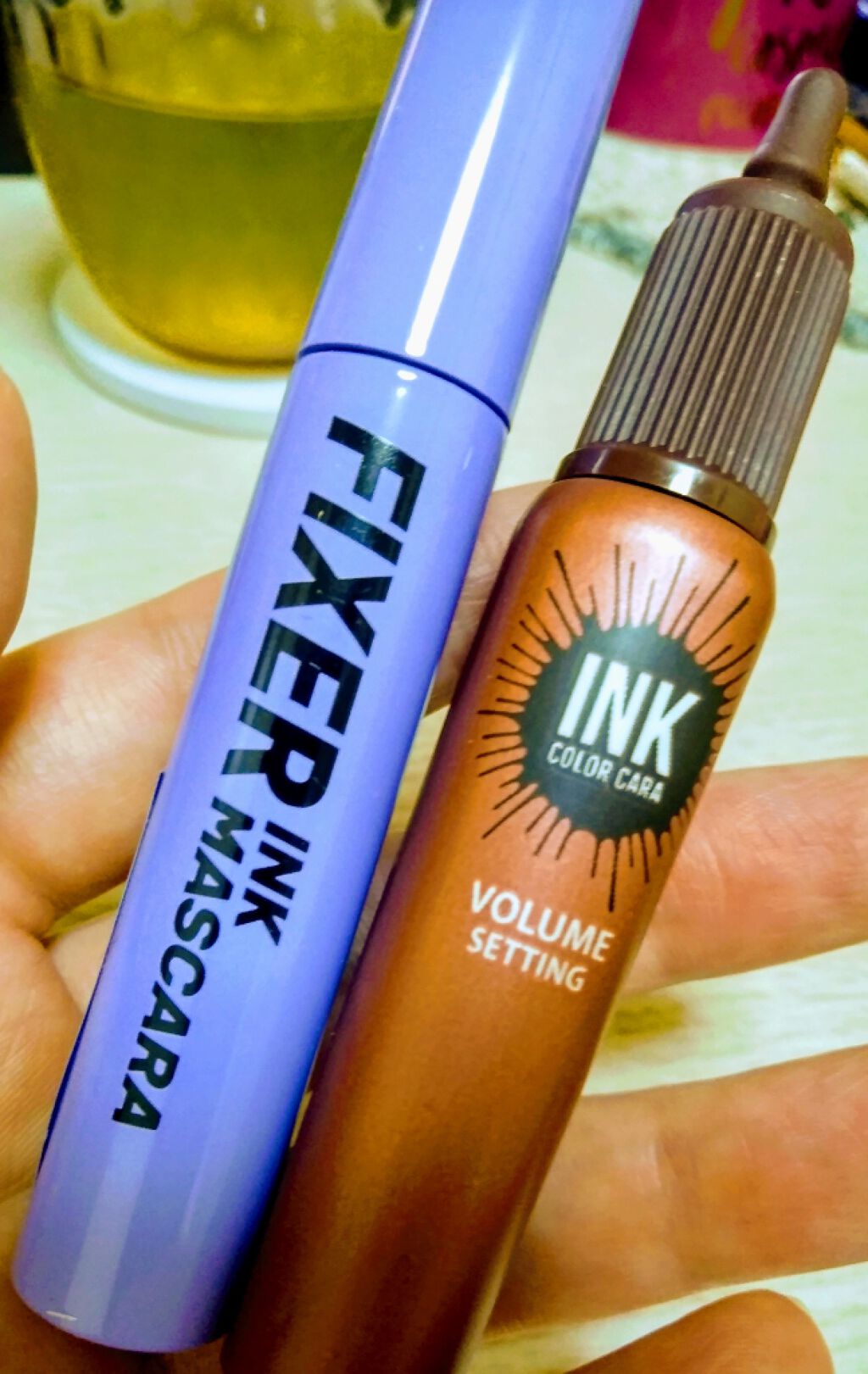 ペリペラ インク セッティング マスカラ フィクサー/PERIPERA/マスカラ下地を使ったクチコミ（2枚目）