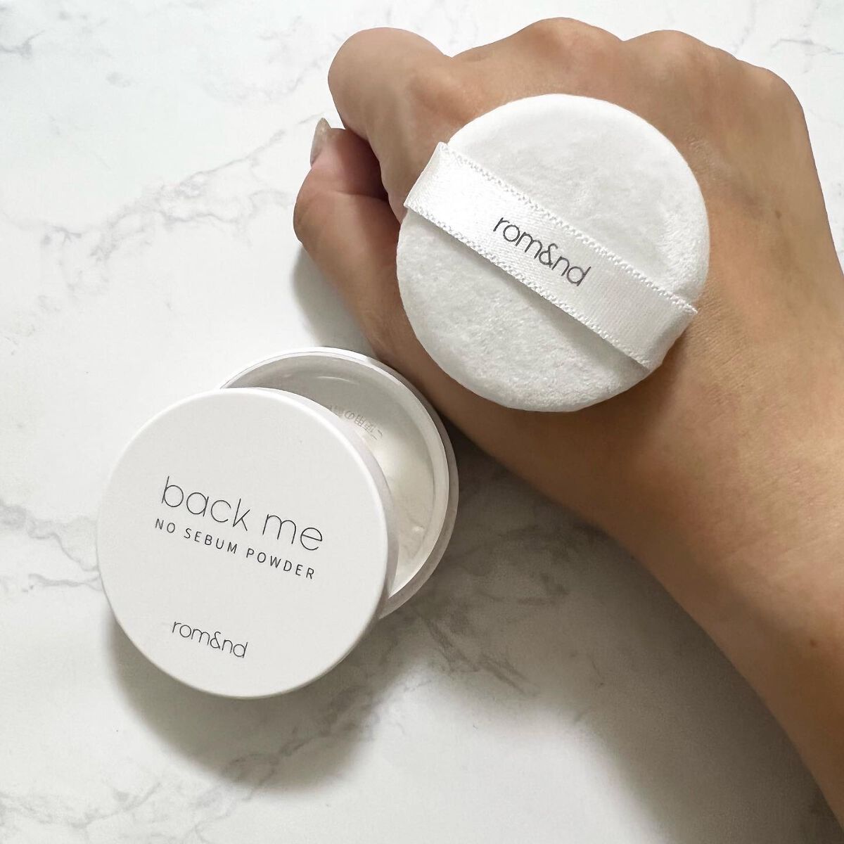 バックミートーンアップクリーム/rom&nd/化粧下地を使ったクチコミ（2枚目）