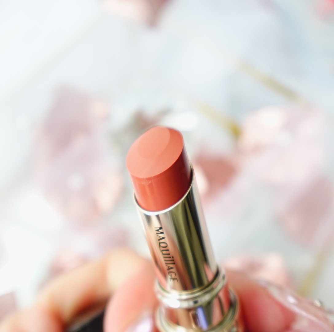 ドラマティックエッセンスルージュ OR301/マキアージュ/口紅を使ったクチコミ（3枚目）