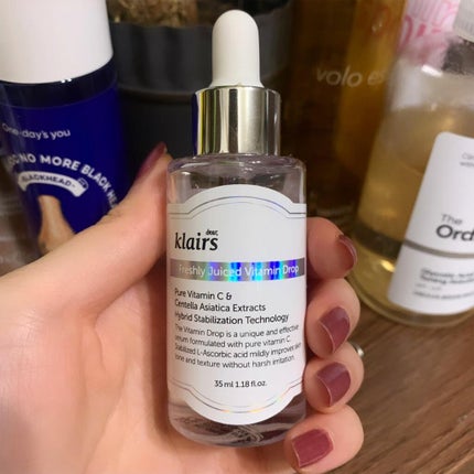 フレッシュリージュースドビタミンドロップ(35ml)/Klairs/美容液を使ったクチコミ(1枚目)