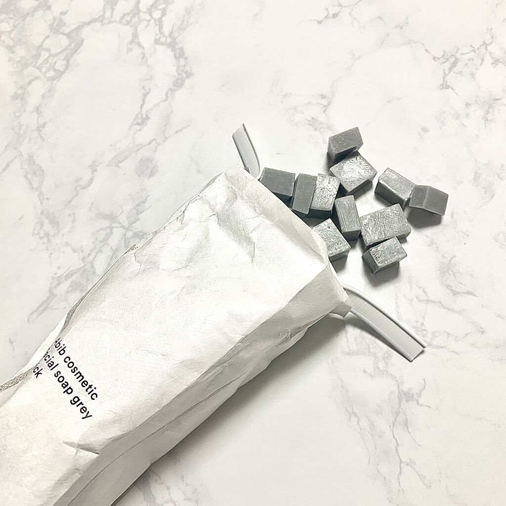  フェイシャルソープブリック  グレー/Abib /洗顔石鹸を使ったクチコミ（3枚目）