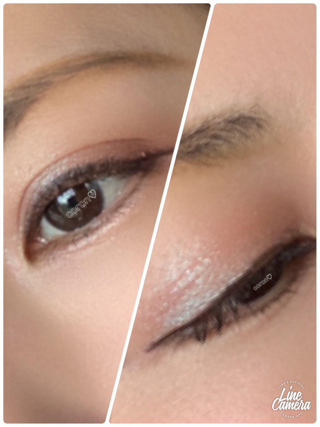 グリッター シャドウ カラー/rom&nd/グリッターを使ったクチコミ（2枚目）