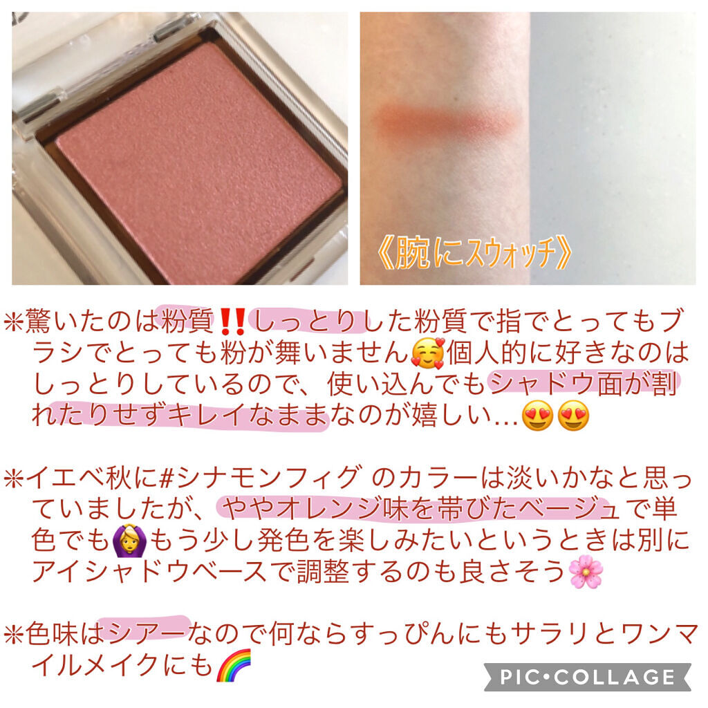 アイプランナー/excel/単色アイシャドウを使ったクチコミ（2枚目）