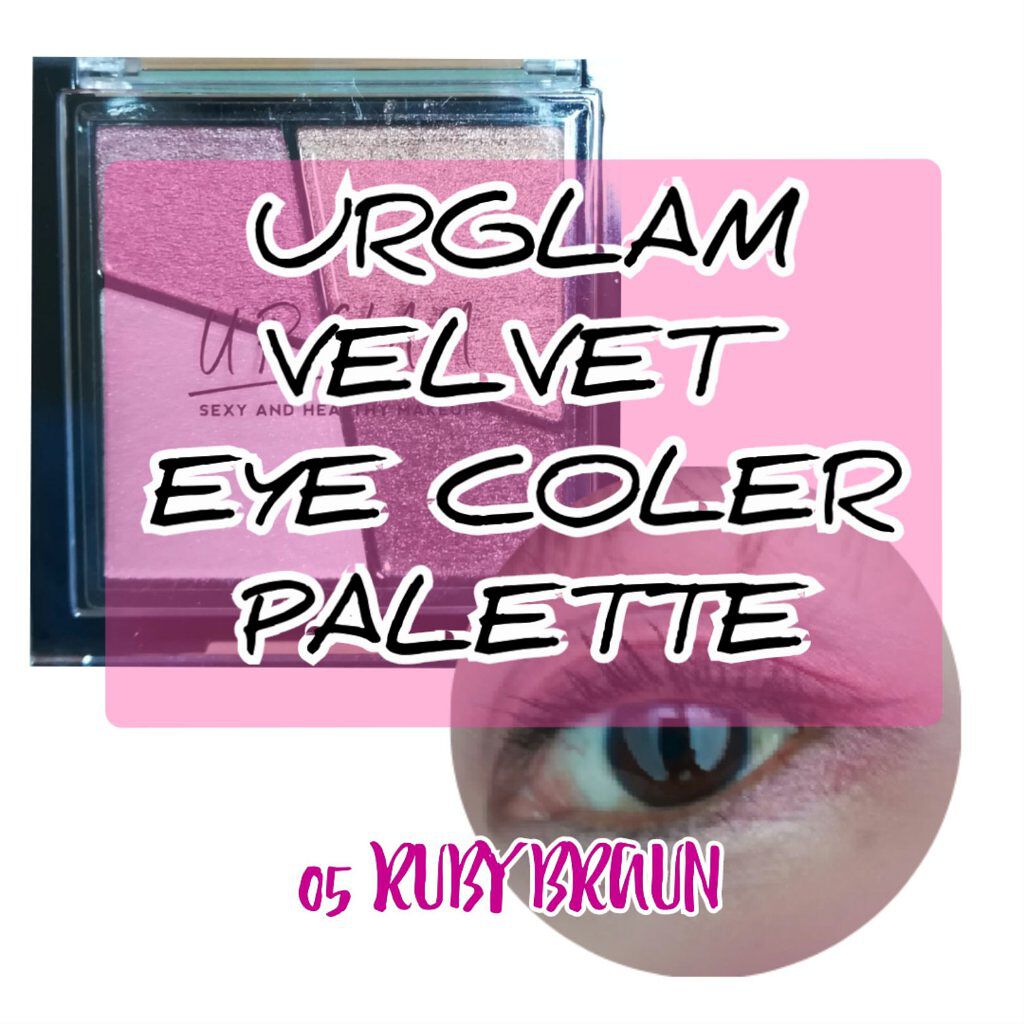 UR GLAM　VELVET EYE COLOR PALETTE/U R GLAM/アイシャドウパレットを使ったクチコミ（1枚目）