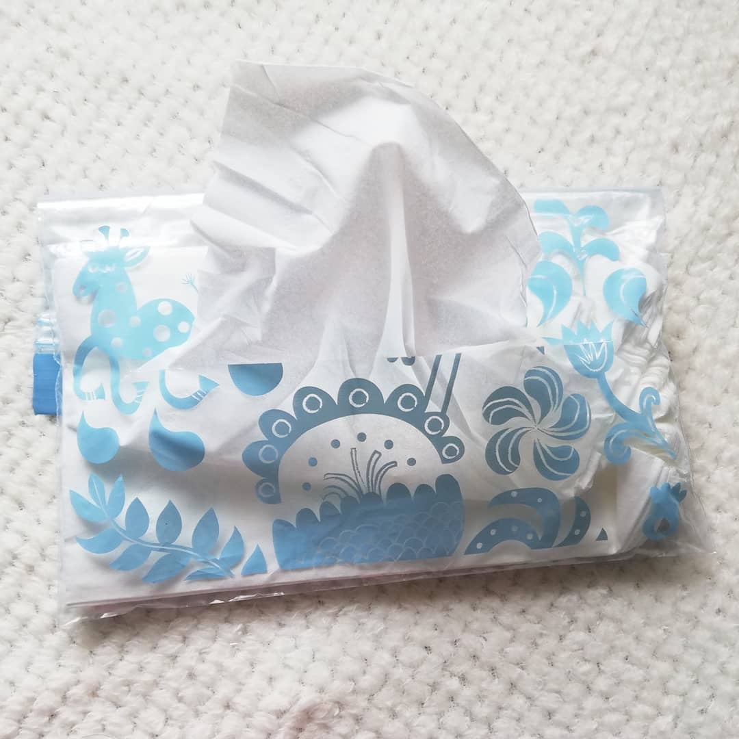 ひとりコスメ部 フォロバ100 on LIPS 「ジップロックで持ち歩き用ペーパータオル&ティッシュケースを作り..」(3枚目)