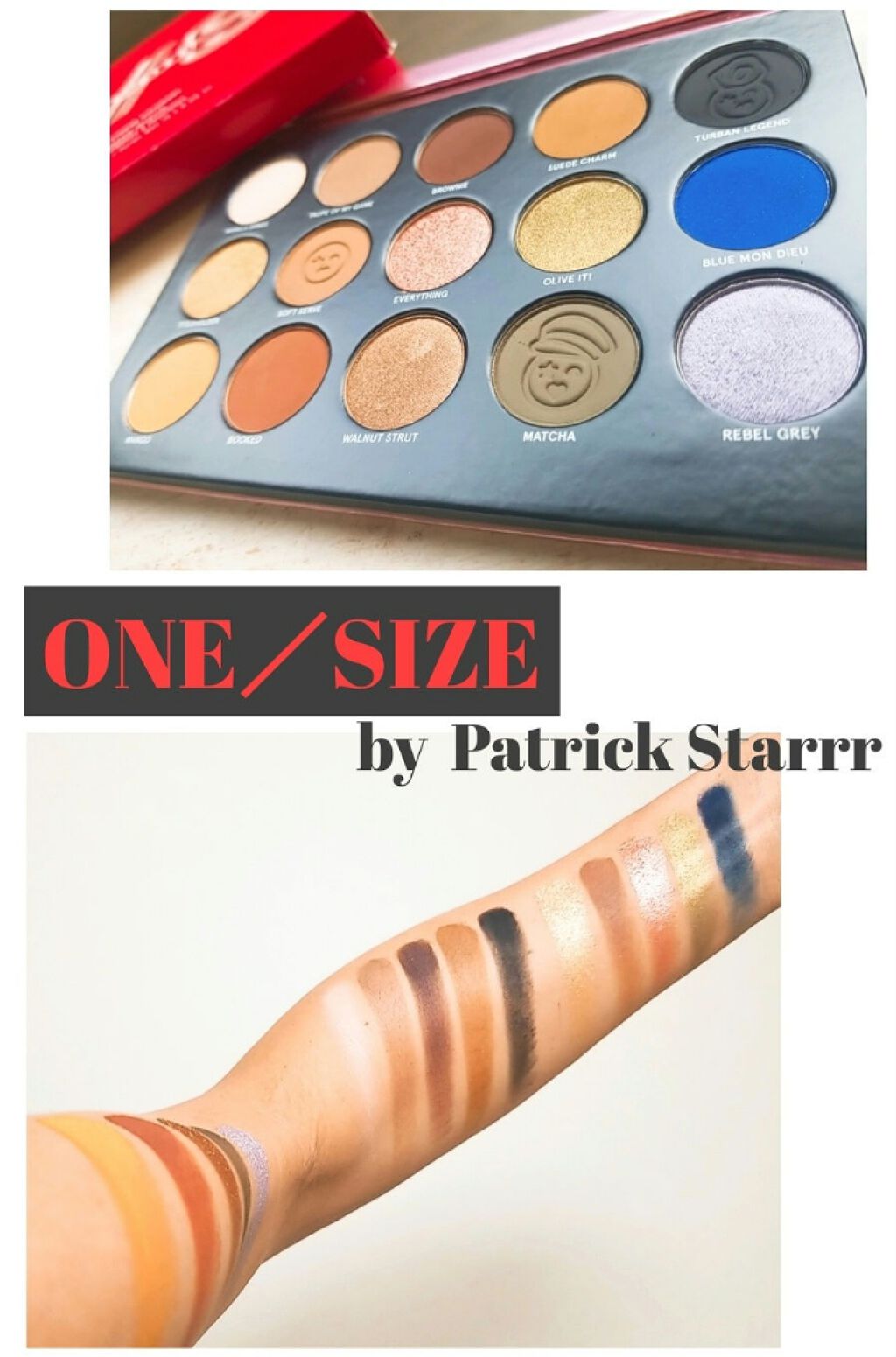 PATRICK STARRR VISIONARY EYESHADOW PATRICK/ONE/SIZE by Patrick Starrr/アイシャドウパレットを使ったクチコミ（1枚目）