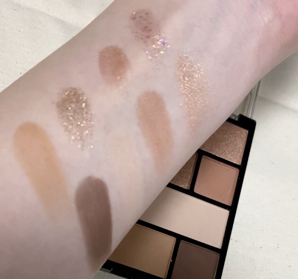 アイシャドウパレット/U R GLAM/アイシャドウパレットを使ったクチコミ（3枚目）