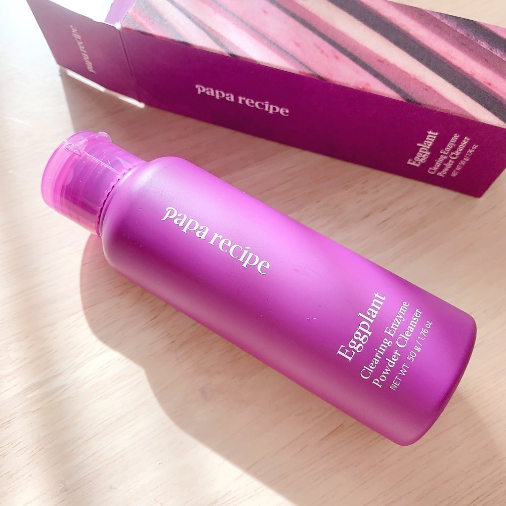 ナスクリアリング酵素洗顔パウダー/PAPA RECIPE/洗顔パウダーを使ったクチコミ（1枚目）