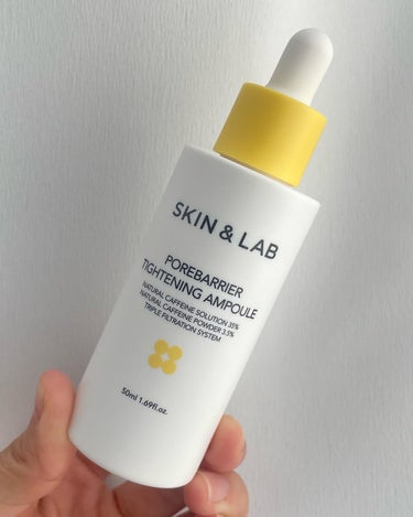 SKIN&LAB  POREBARRIER TIGHTENING AMPOULEのクチコミ「====================
<ブランド>
skin&lab
==========.....」（1枚目）