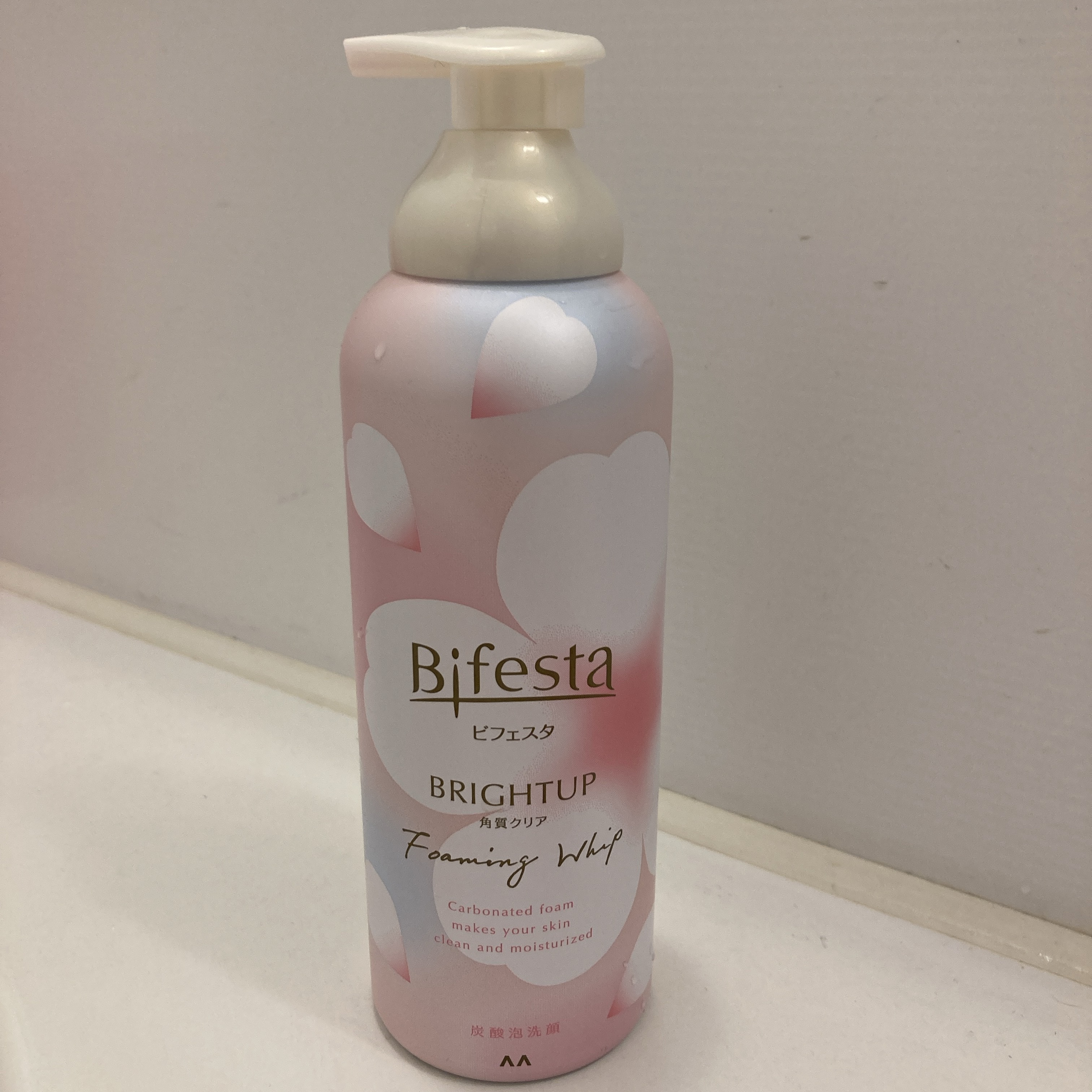 ビフェスタ  泡洗顔 ブライトアップ 桜の香り/ビフェスタ/泡洗顔を使ったクチコミ（1枚目）