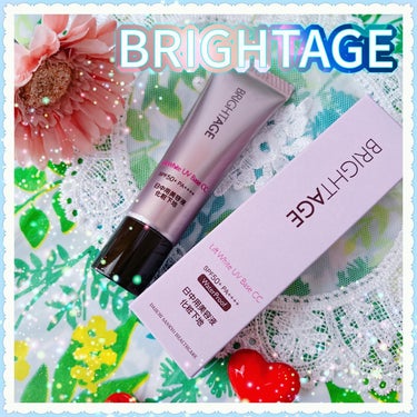 BRIGHTAGE リフトホワイト UVベース CCのクチコミ「
.
ブライトエイジ リフトホワイト UVベースCC 
価格4,950円
SPF50+・PA+.....」（1枚目）