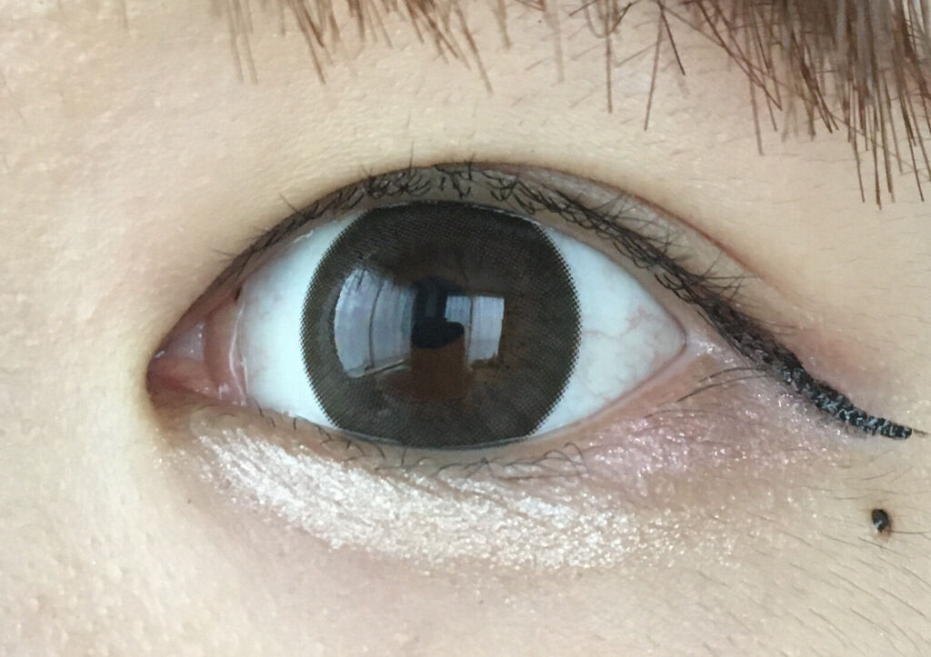 YURURIA/RICHBABY/カラーコンタクトレンズを使ったクチコミ（3枚目）