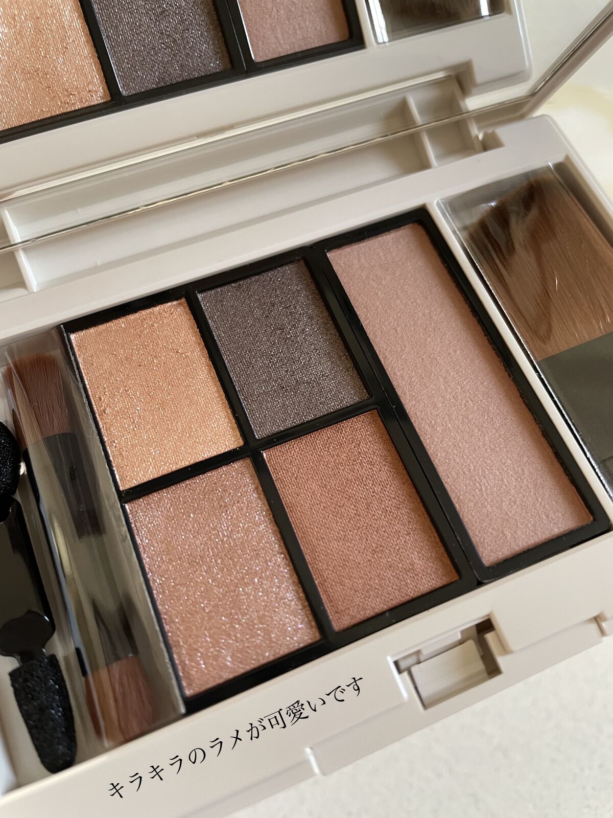 15thアニバーサリーミネラルアイ＆チークカラーパレット/エトヴォス/アイシャドウパレットを使ったクチコミ（2枚目）