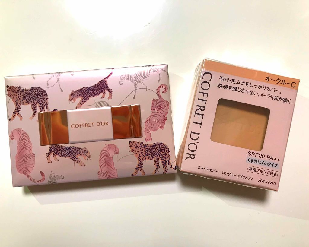 ヌーディカバー ロングキープパクトUV/コフレドール/パウダーファンデーションを使ったクチコミ(1枚目)