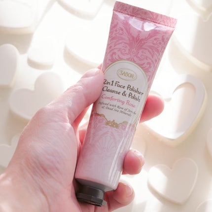 フェイスポリッシャー コンフォーティング・ローズ/SABON/スクラブ・ゴマージュを使ったクチコミ(3枚目)