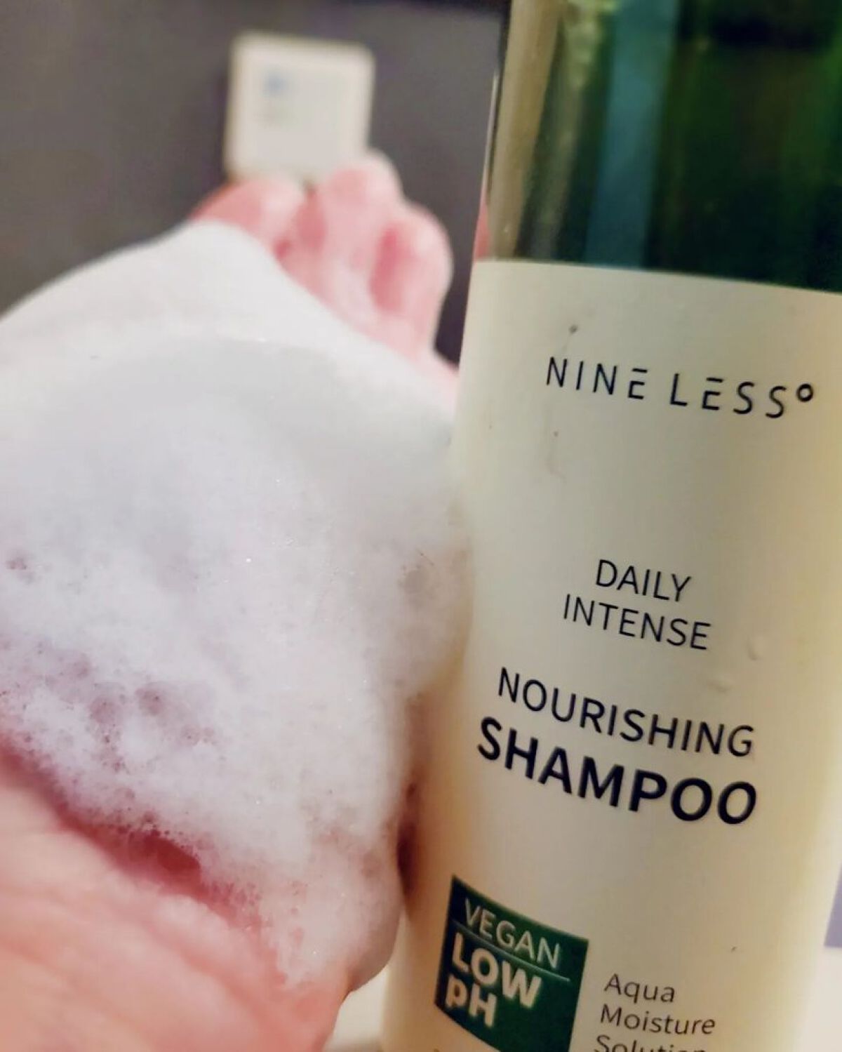 デイリーインテンスナリシングシャンプー /NINELESS/市販シャンプーを使ったクチコミ（2枚目）
