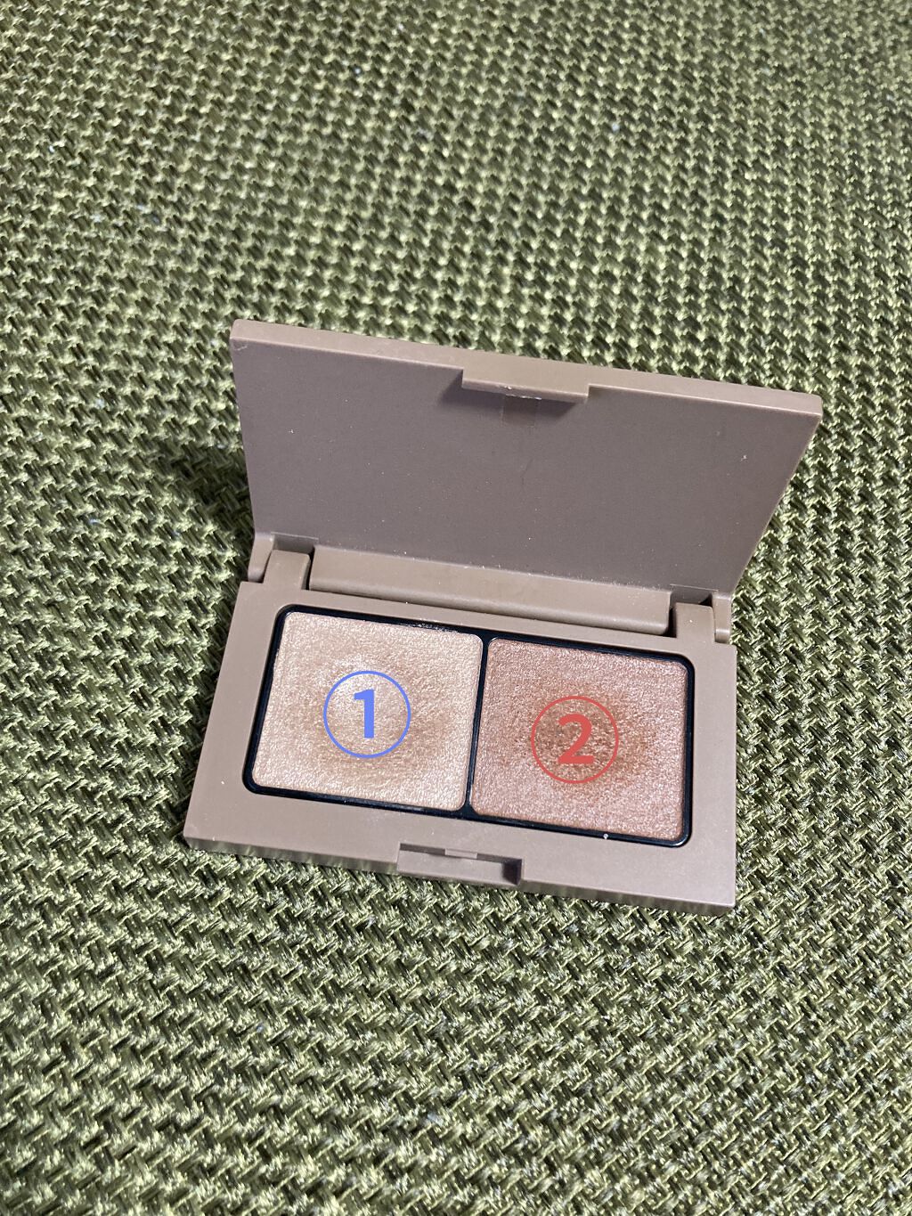 エテュセ アイエディション(カラーパレット) 03 ウォームブラウン/ettusais/アイシャドウパレットを使ったクチコミ（3枚目）