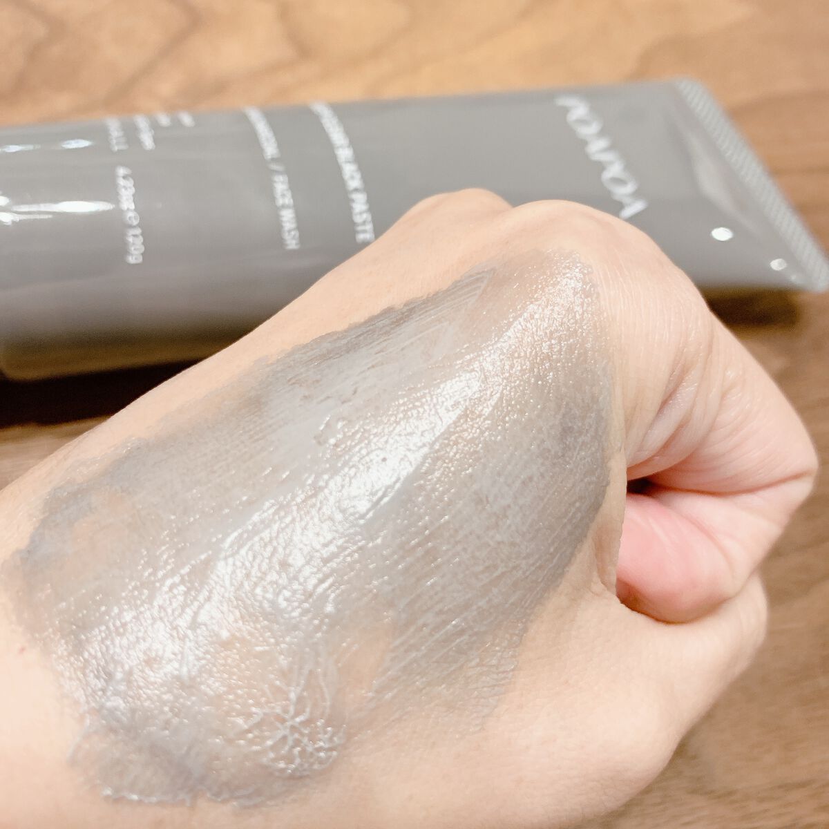 ディープクリア ブラックペースト/POAPOA/洗い流すパック・マスクを使ったクチコミ（3枚目）