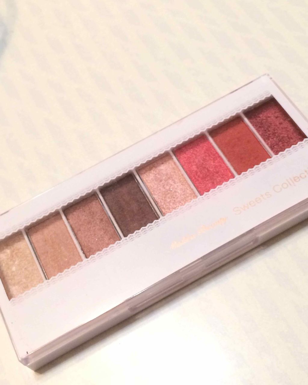 スイーツコレクション/マリブビューティー/アイシャドウパレットを使ったクチコミ（1枚目）