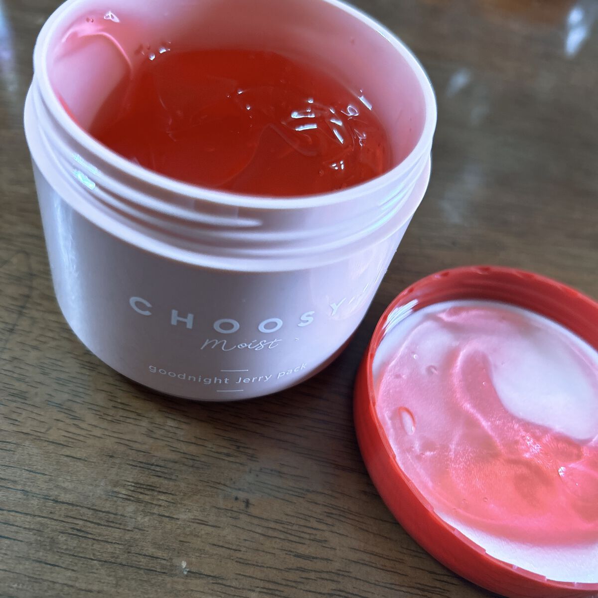 グッドナイトジェリーパック/CHOOSY/フェイスクリームを使ったクチコミ（1枚目）