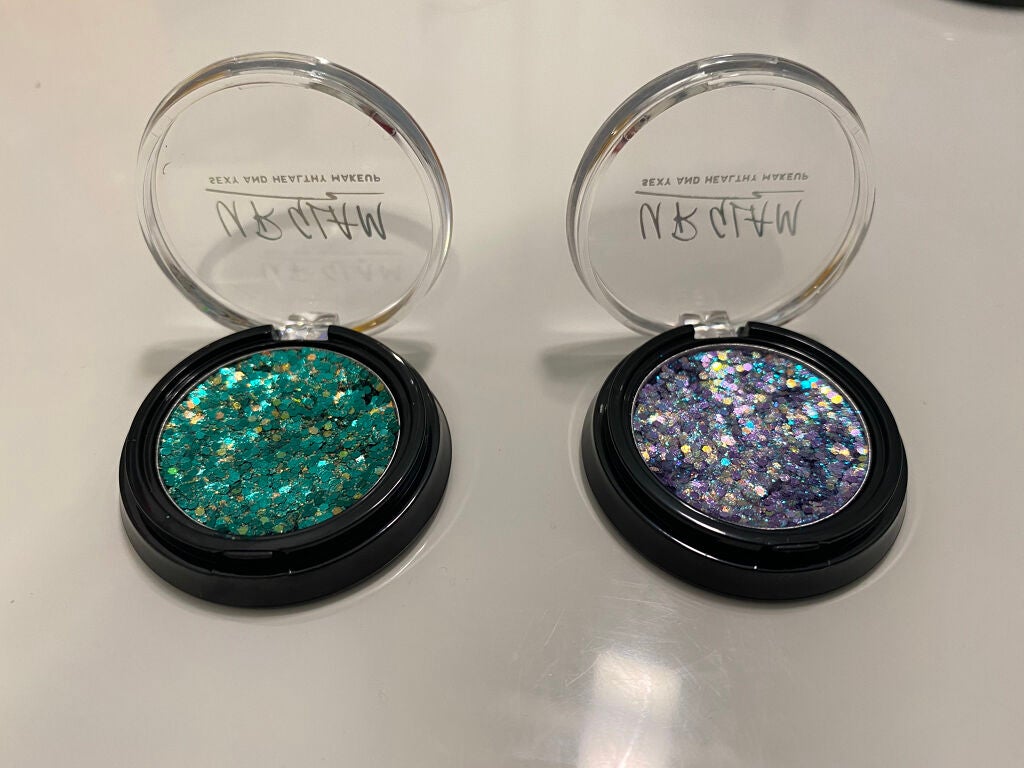 URGLAM GLITTER GEM/U R GLAM/ジェル・クリームチークを使ったクチコミ(4枚目)