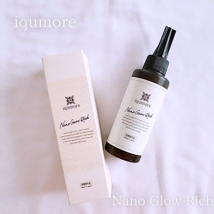 ナノグロウリッチ/iqumore/頭皮ローションを使ったクチコミ(1枚目)