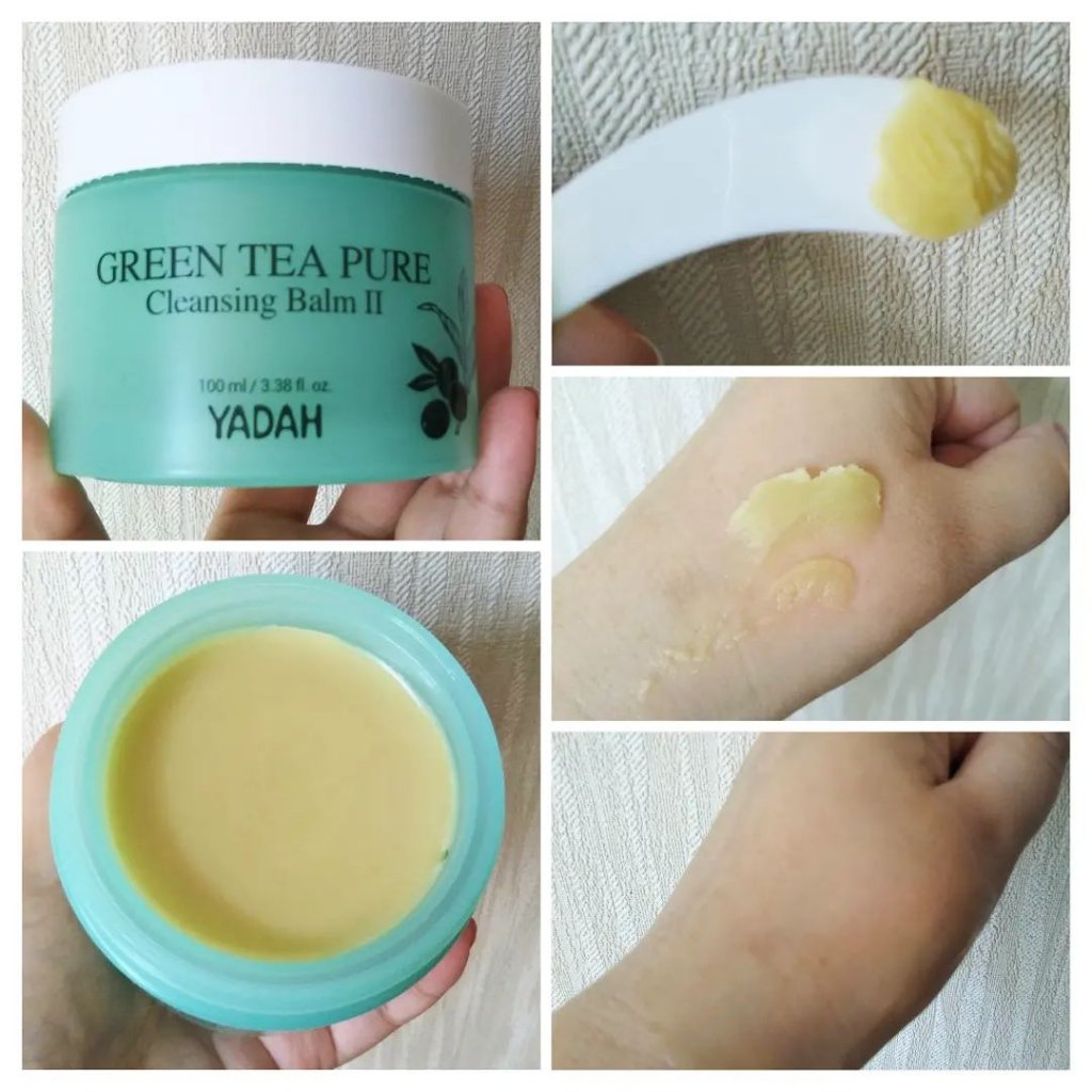 グリーンティーピュアクレンジングバームⅡ/YADAH/クレンジングバームを使ったクチコミ（2枚目）