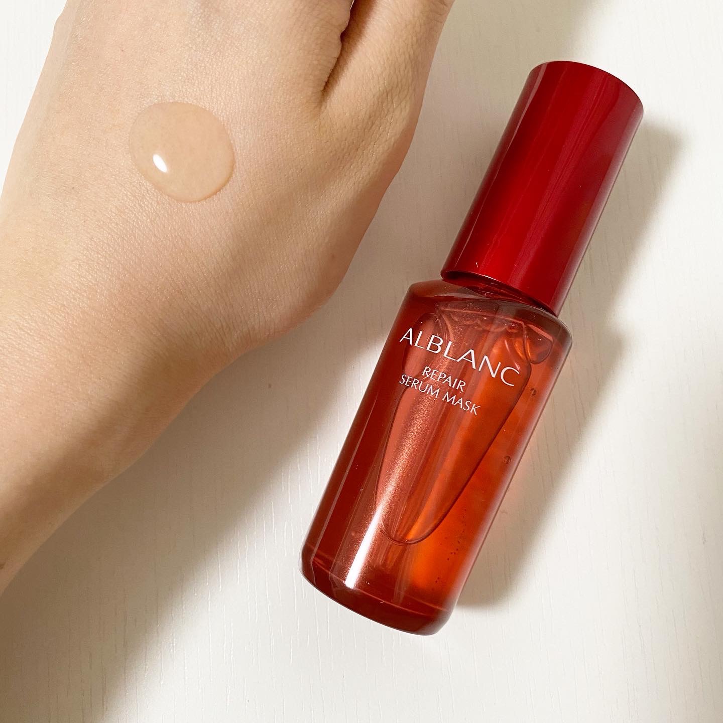 リペア セラムマスク/ALBLANC/美容液を使ったクチコミ（3枚目）